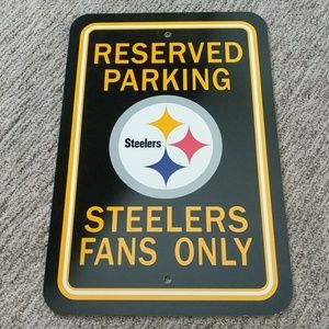 Steelers Official NFL Parking Sign